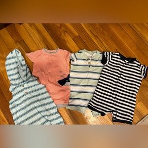 9M romper short set bundle